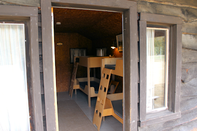 Inside Lister Hut